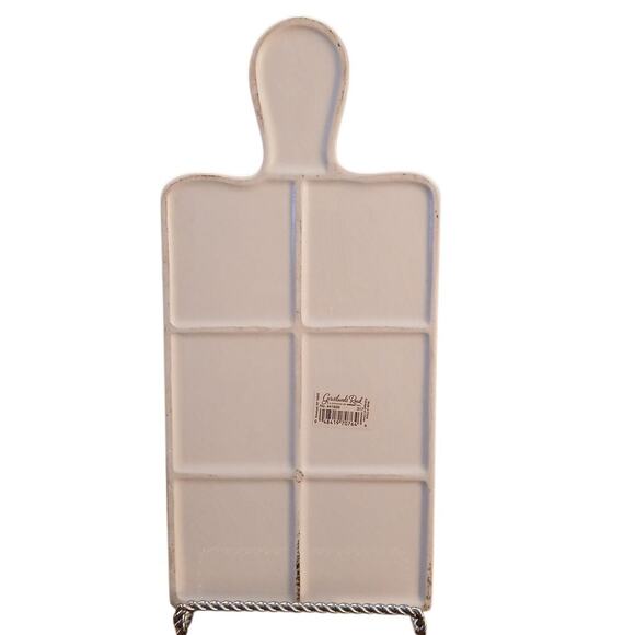 Grasslands Road Christmas Mouse Cheese Board Trivet Ceramic 13"x6" Rare READ - Picture 4 of 5